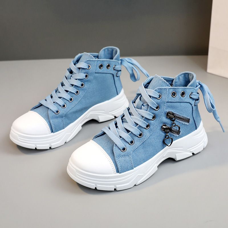 Women's Canvas High-Top Shoes